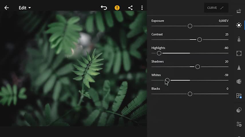 The Influence Of Adjusting Parameters On The Effect Of Photos