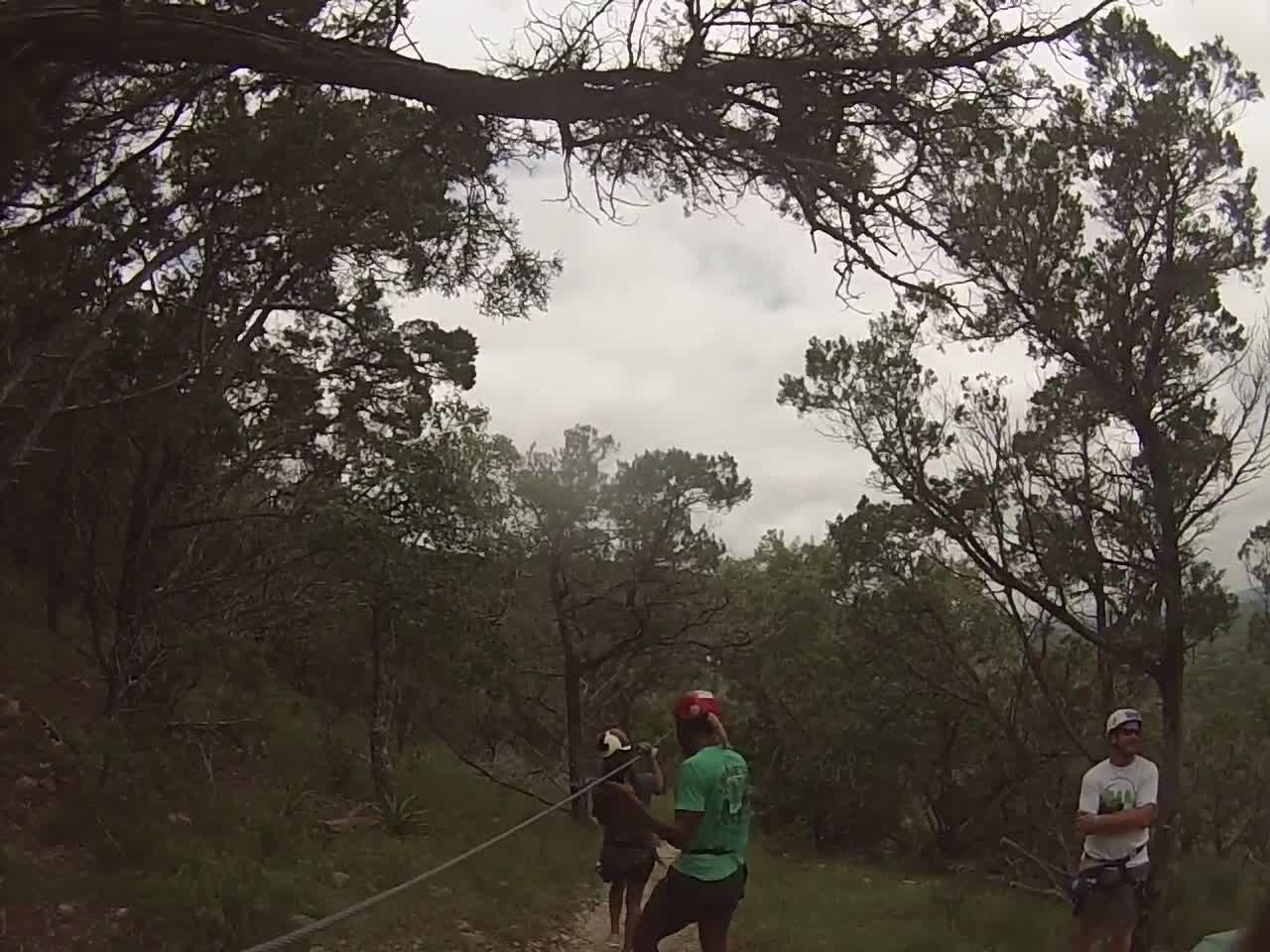 First and Last Zip-Lining Adventure