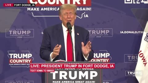 Pres Trump in Fort Dodge, IA 18th november 2023