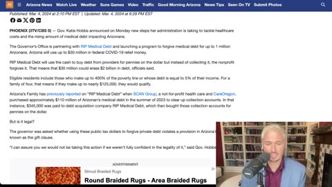 Arizona Governor WIPES OUT $2 Billion In Medical Debt _ The Kyle Kulinski Show
