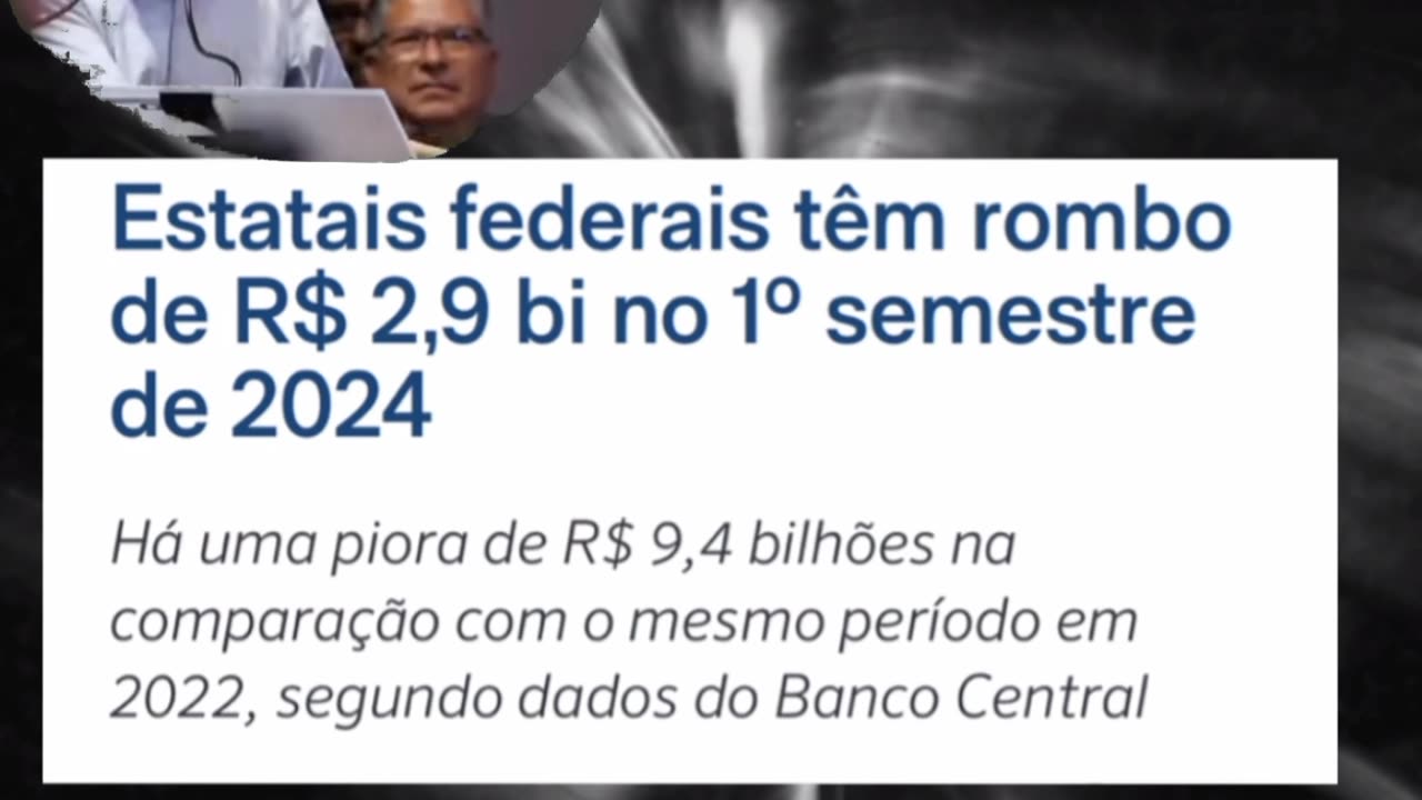 Rombo nas estatais federal Cr$2,9 BI 2024