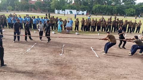 Tug of war. Rasa kashi