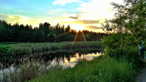 Incredible shots on holiday outside the city.