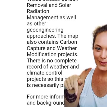 Have you check your area for “geo-engineering”?