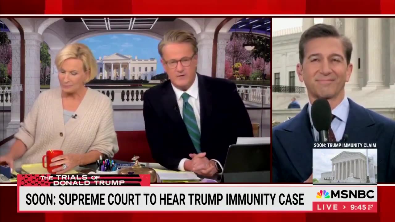 'You're Fake News!': Heckler Disrupts 'Morning Joe' Segment Outside Of SCOTUS