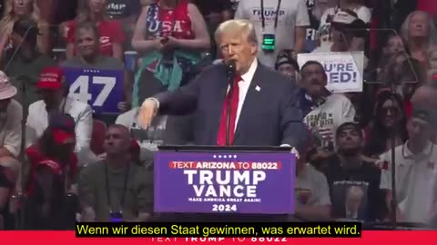 RFK Jr und Präsident Donald J. Trump hielten zusammen eine Rede - 23.08.2024