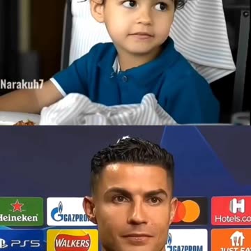 Cristiano y su hija Alana, igualitos ❤️🤗