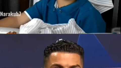 Cristiano y su hija Alana, igualitos ❤️🤗
