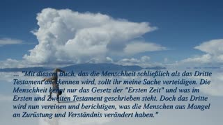 Das Dritte Testament ❤️ Offenbarungen Gottes für die dritte Zeit... Persönliche Einleitung