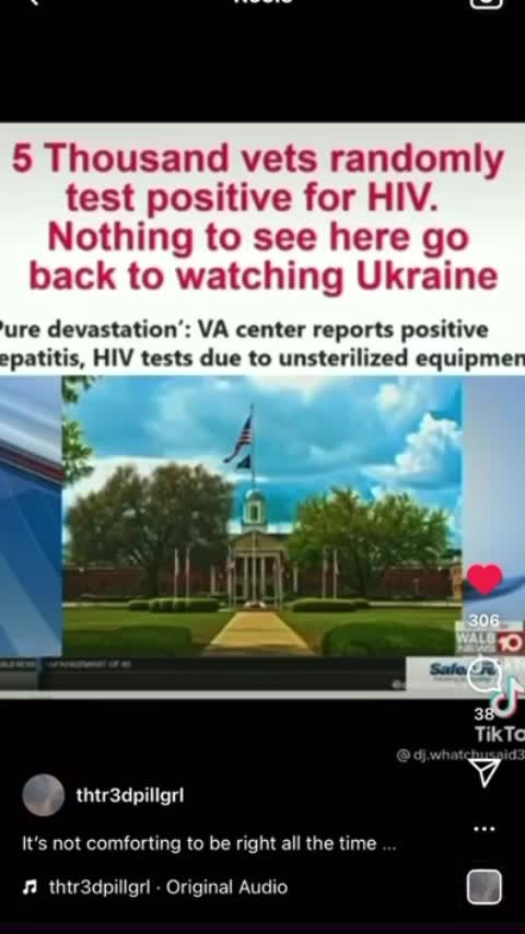 5,000 Veterans Test Positive for HIV??