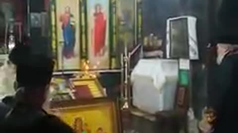 Аруаа передали в дар Илорскому храму икону