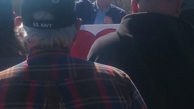 KY Senate Candidate Lee Watts, at The U.S. Peoples Freedom Convoy Rally