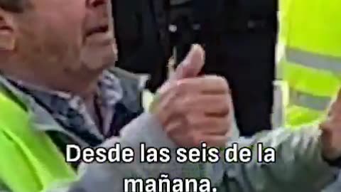 España | 21 Febrero 2024 Gran Tractorada Agrícola y Ganadera en Madrid.