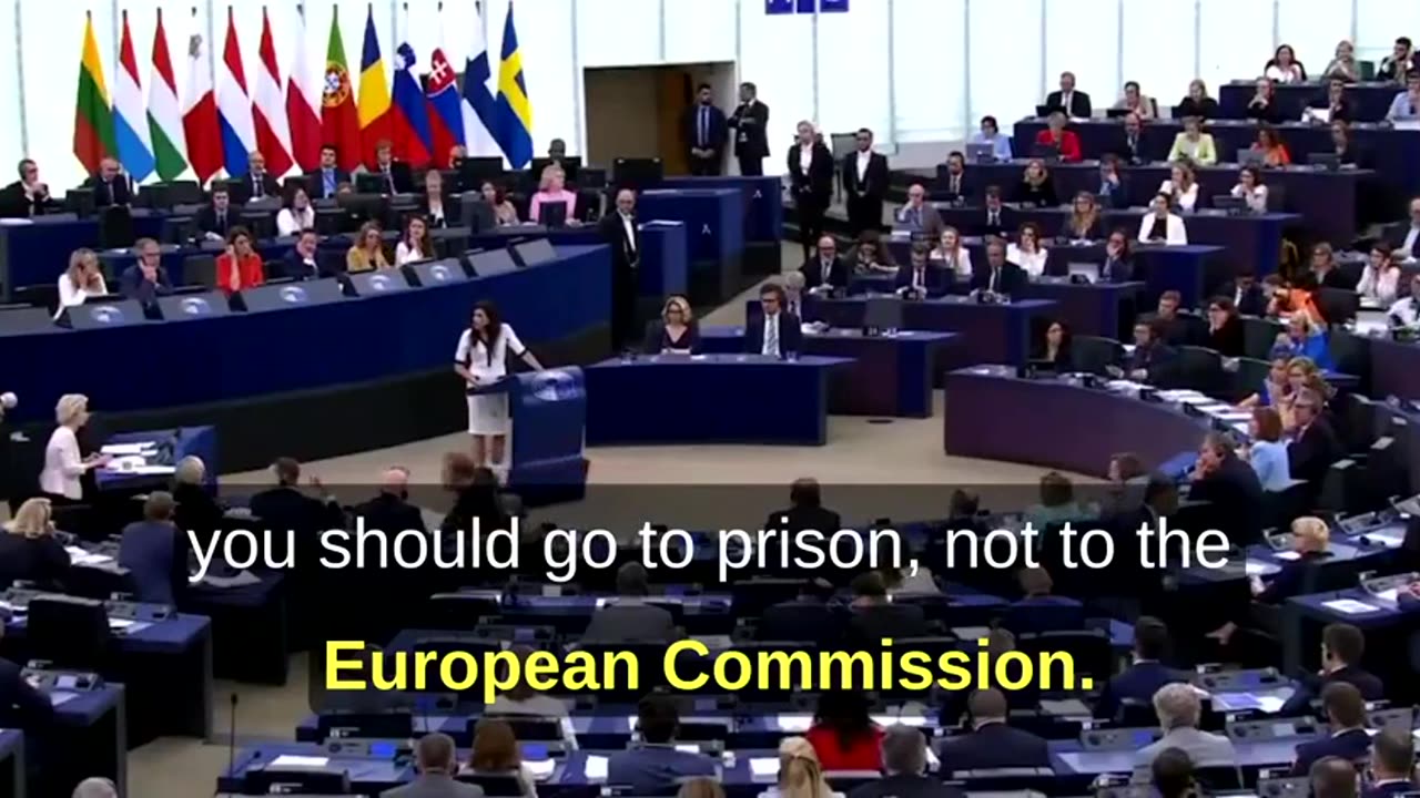 💥💣BOOM💣💥 EU parliament rebukes Ursula Von Der Leyen