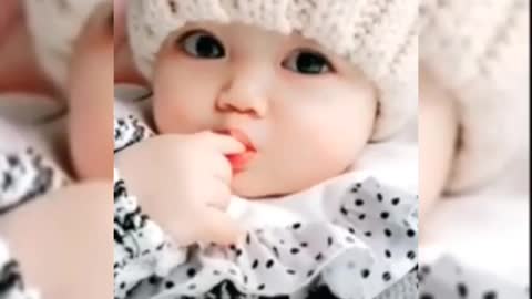 Baby girl cute smile cute baby video #shortvideo