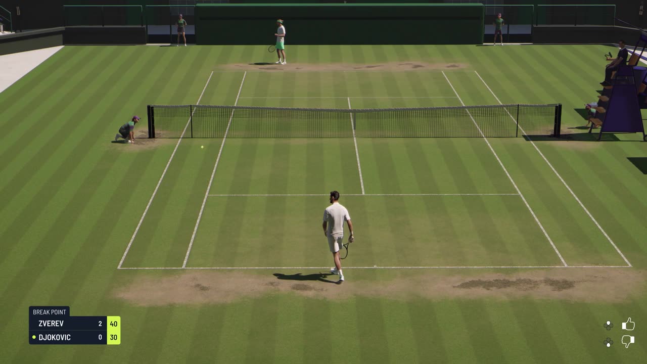 TIEBREAK - Roger Federer Vs Grigor Dimitrov I Madrid Masters I Expert Difficulty