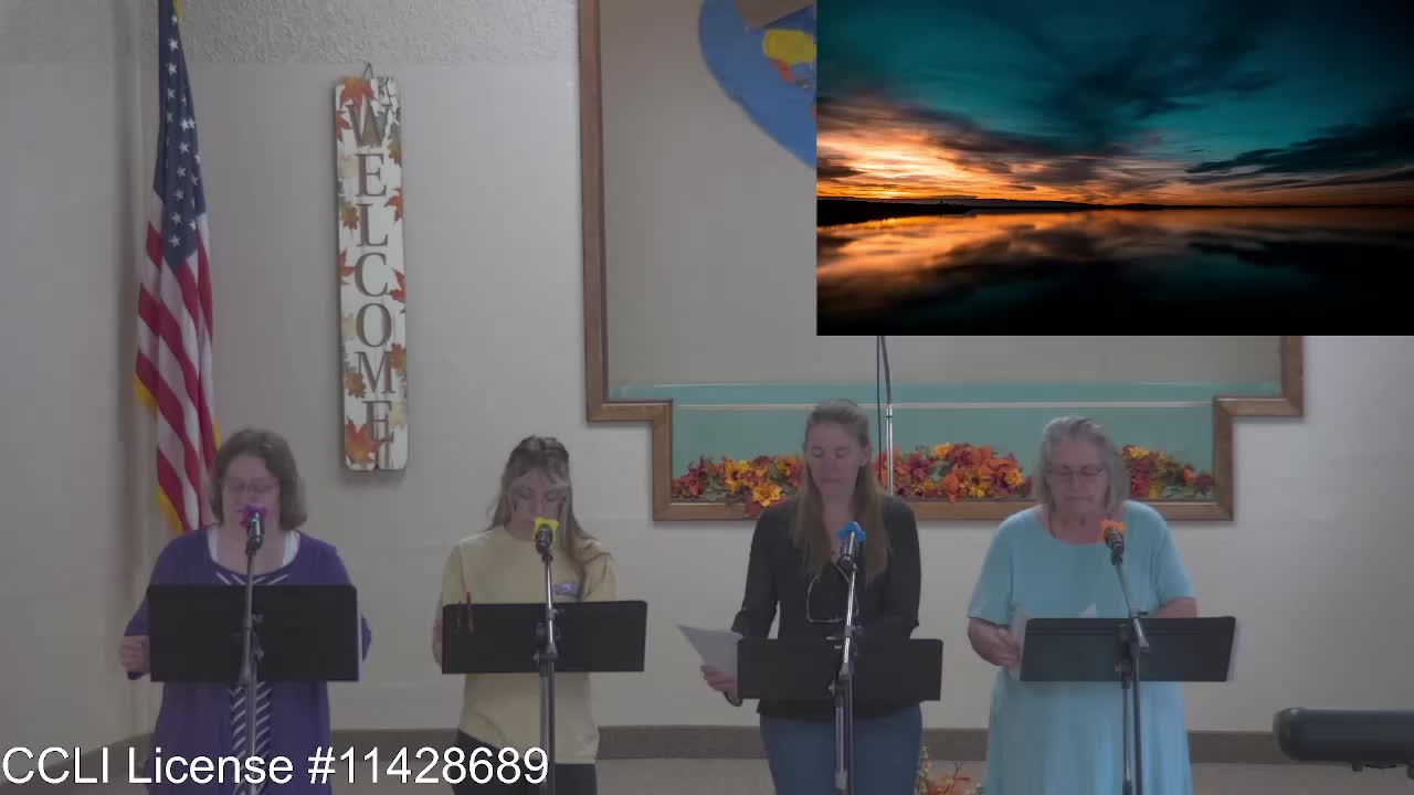 Moose Creek Baptist Church Sing “More than Amazing” During Service 9-18-2022