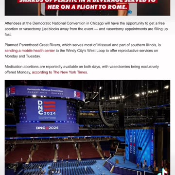 Free abortions during DNC