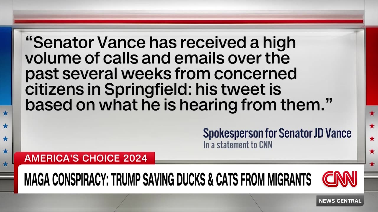 Trump campaign and JD Vance promote false rumors about immigrants eating pets