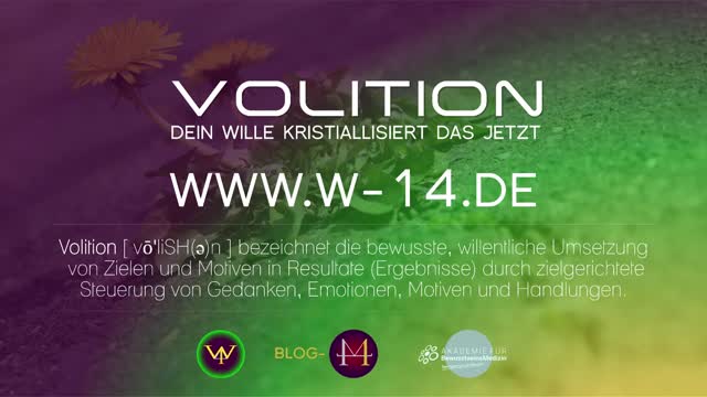 Volition, Vorgespräch Teil 3: Event 08. - 10. Juli 2022