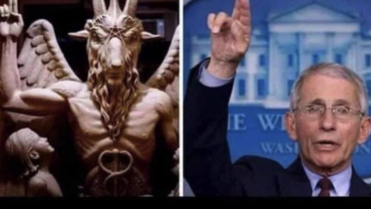 Fauci Baphomet Symbolism