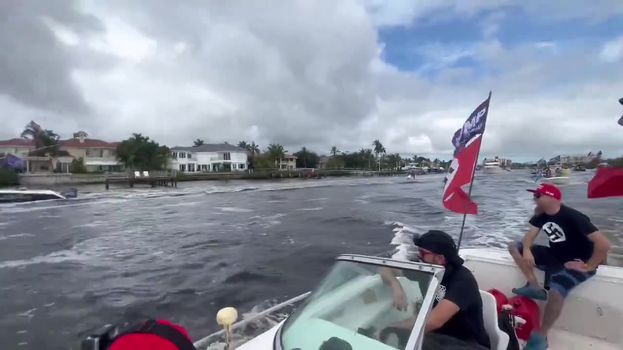 Swastika-Laden Boat Sparks Outrage at Pro-Trump Parade in Florida