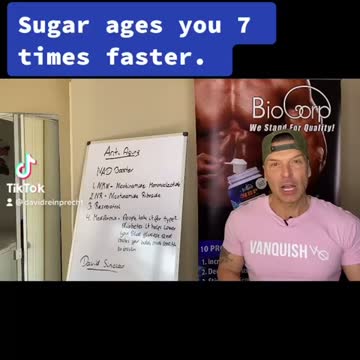 Why does sugar ages you 7 times faster?