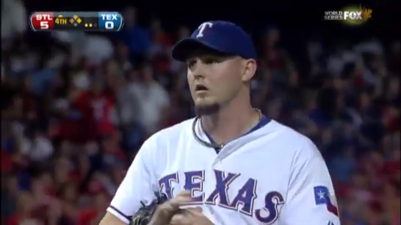 2011 World Series Game 3 Cardinals vs Rangers