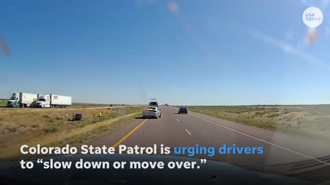 SLOW DOWN OR MOVE OVER