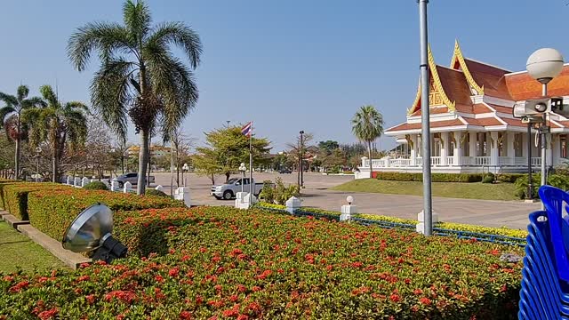 Udonthani city shrine or city pillars city shrine udonthani city