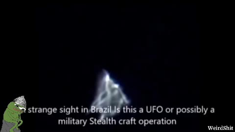 UFO materializes in the sky and descends at high speed into an apartment