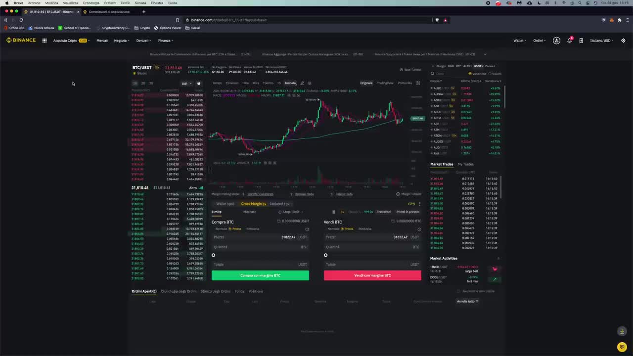 BINANCE: TUTORIAL DEFINITIVO | Comprare e Vendere Crypto, Margin Trading, Futures (Aggiornato 2021)