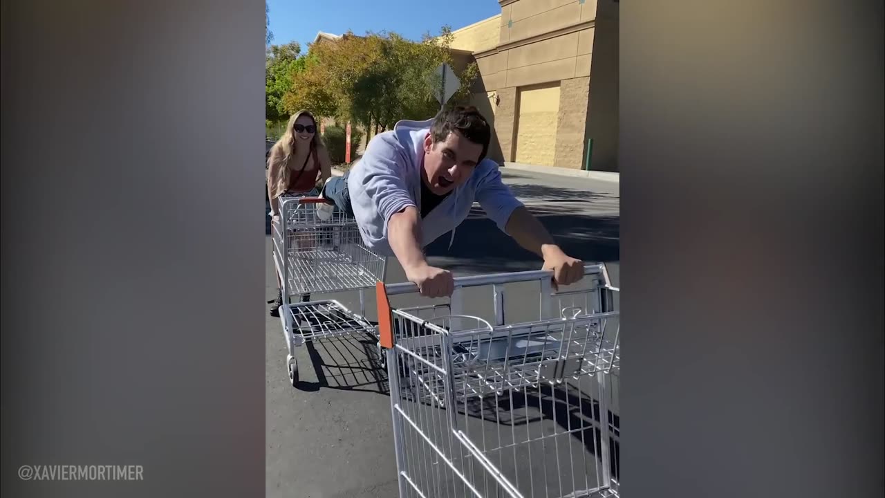 He FLOATS Through the Store...EMPLOYEES FREAK OUT!!!