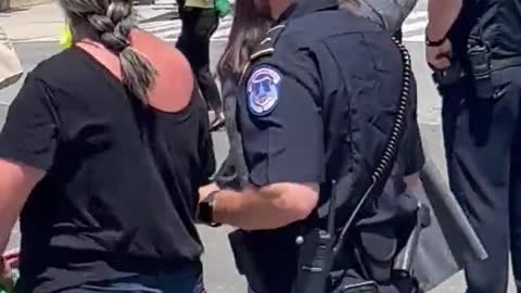 AOC"s fake arrest