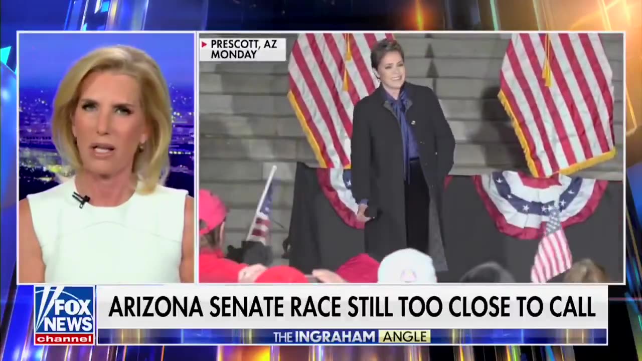 Laura Ingraham calls out Mitch McConnell for not funding Kari Lake