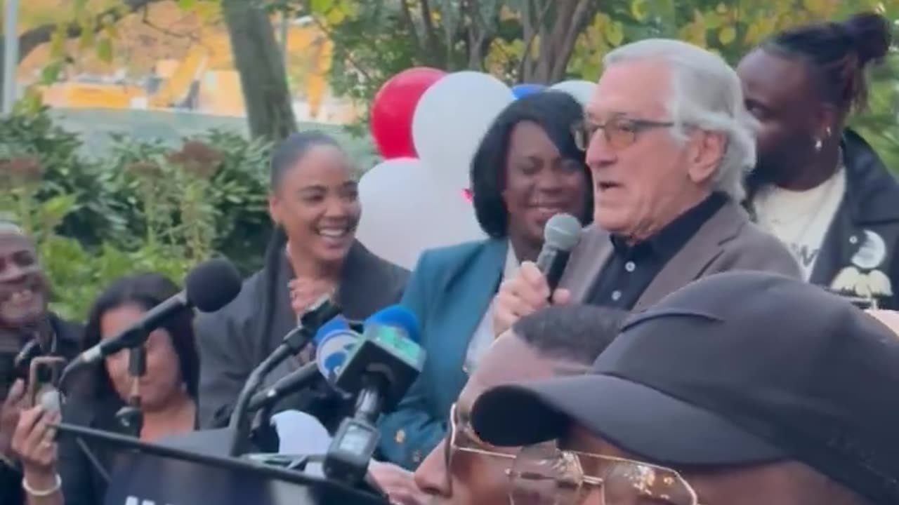 Robert De Niro goes on foul mouthed tirade against President Trump