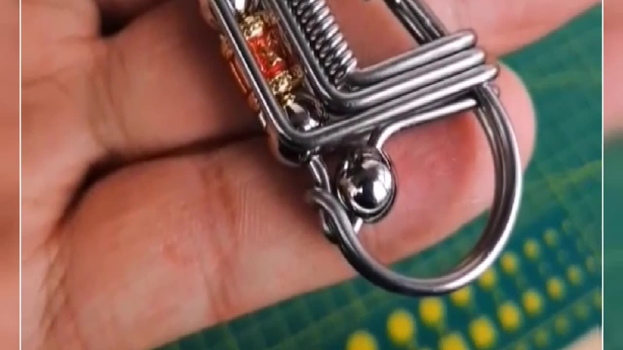 Instructions for making your own handmade keychains