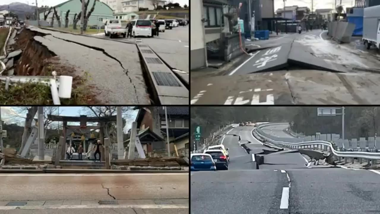 Huge M7.6 Earthquake Rocks Japan, Evacuations Ordered As Over 40 Quakes Strike Western Coastline