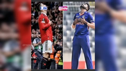 Indian Cricket Stars Celebrate #Cr7 Iconic Siuuu #viratkohli #siraj #cricket