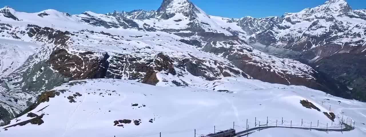 It's really cold, but it's also very beautiful