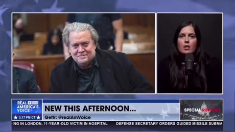 Steve Bannon's daughter slams Mike Johnson because dad will serve 'full' jail term