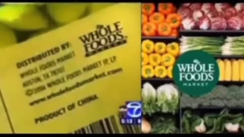 Whole Foods Organics are from China