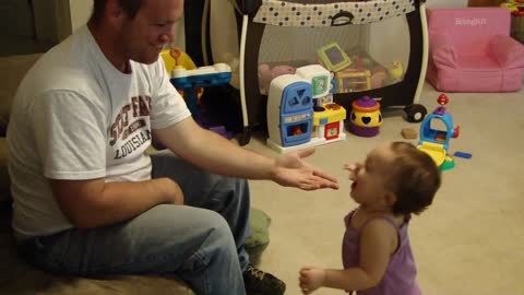 Baby Amused By Magic