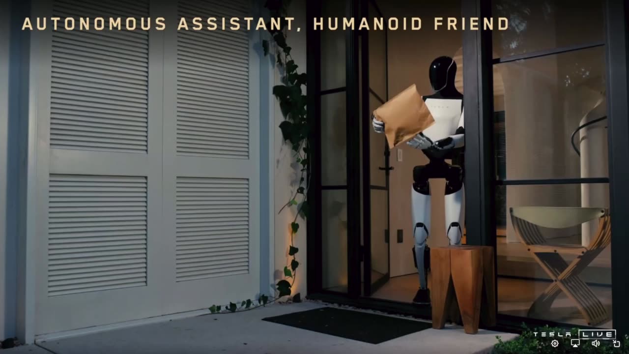 Tesla Humanoid Robot, Optimus!