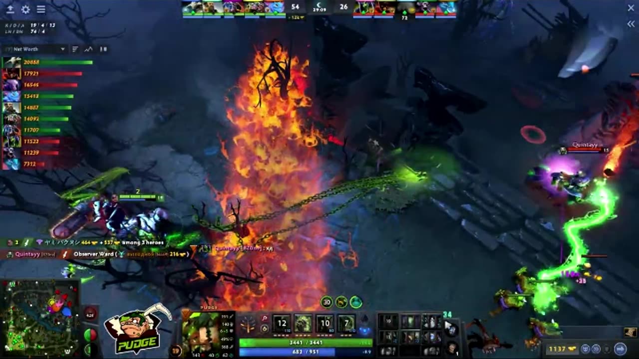 When Immortal Plays Pudge Pos 5! 🔥🔥 Sick Hooks — Sick Performance | Pudge Official