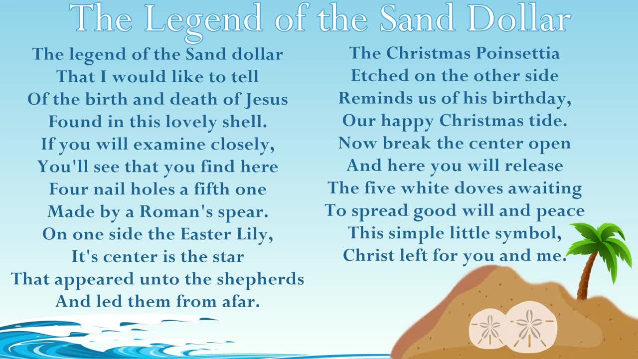 The Legend Of The Sand Dollar