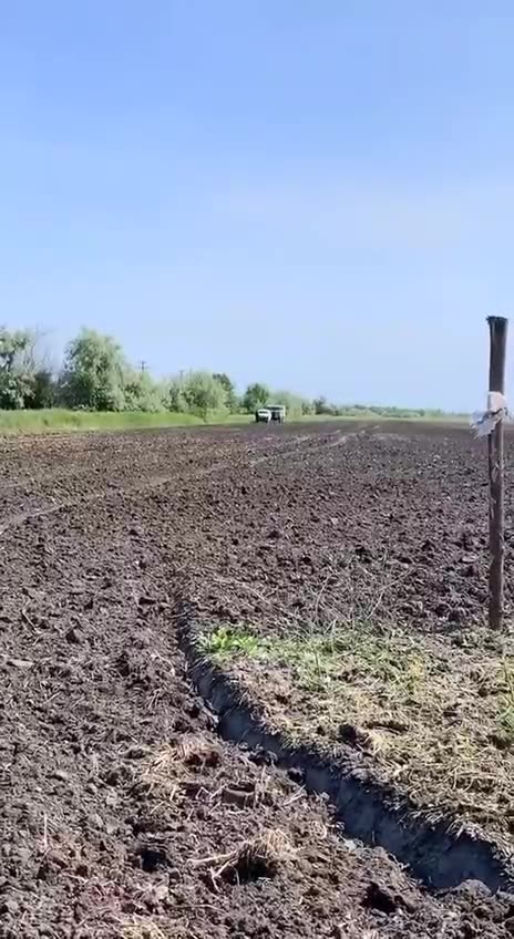 Harvesting in Ukraine in 2023.