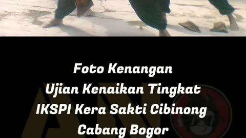 Foto Kenangan Ujian Kenaikan Tingkat IKSPI Kera Sakti cibinong cabang bogor Tahun 2013