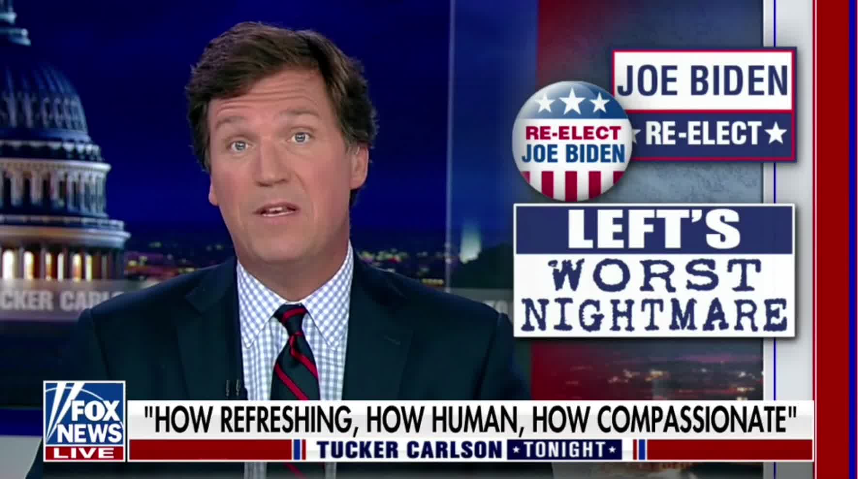 Tucker Carlson: "Joe Biden's most loyal constituency has turned on him with a vengeance."