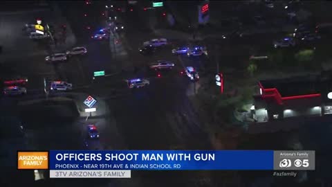 Phoenix Police Shoot Armed Suspect, Now in Critical Condition. No Officers Injured